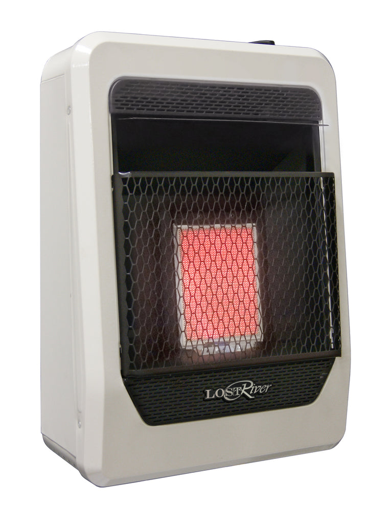 USAProcom-Lost River Reconditioned Dual Fuel Vent Free Infrared Radiant Plaque Gas Space Heater - 10,000 BTU, T-Stat Control - Model# PCI1TIR-R-
