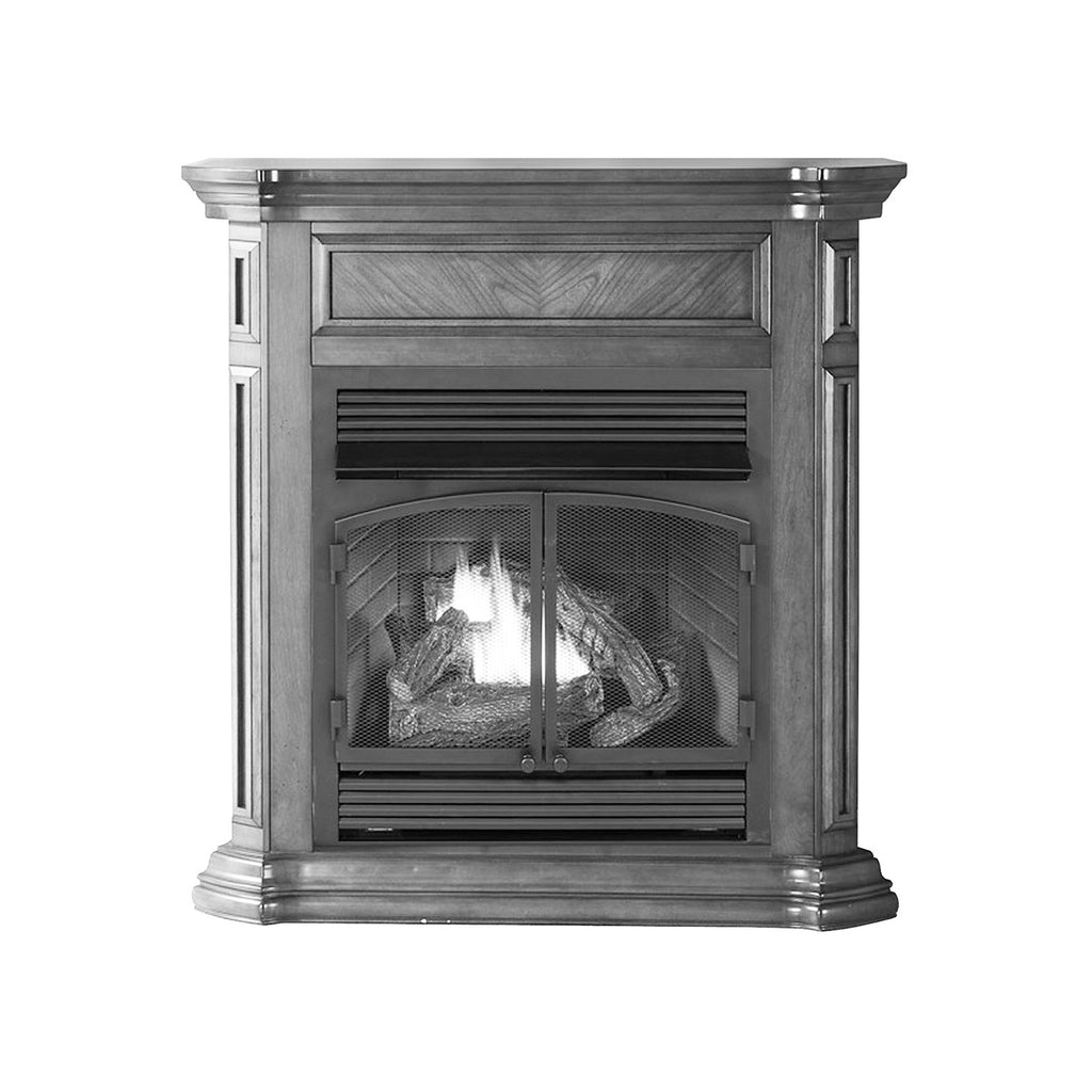 USAProcom-Cedar Ridge Hearth Fireplace Insert - Model# CRHFBNSD400RT-Hearth Fireplace Insert