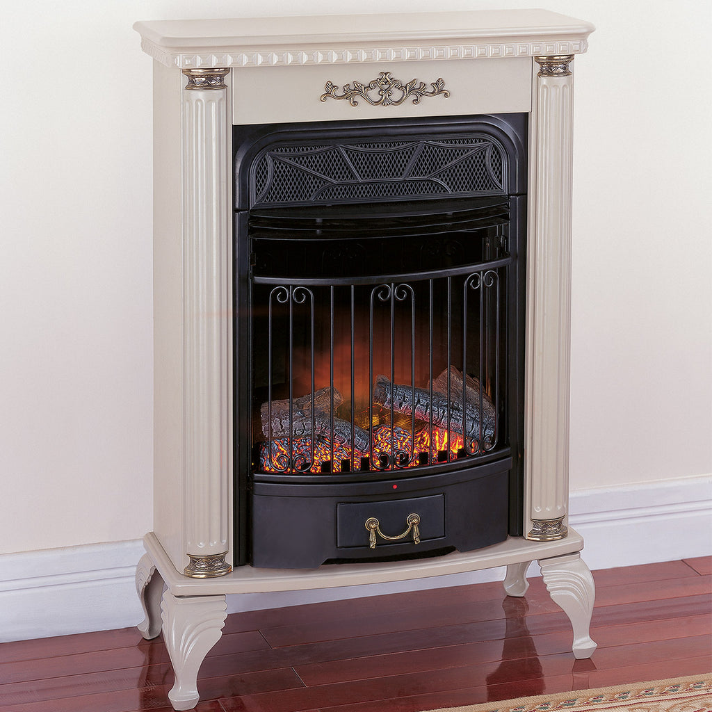 USAProcom-Freestanding Electric Fireplace - Model# V50TYLA-B-Electric Fireplace