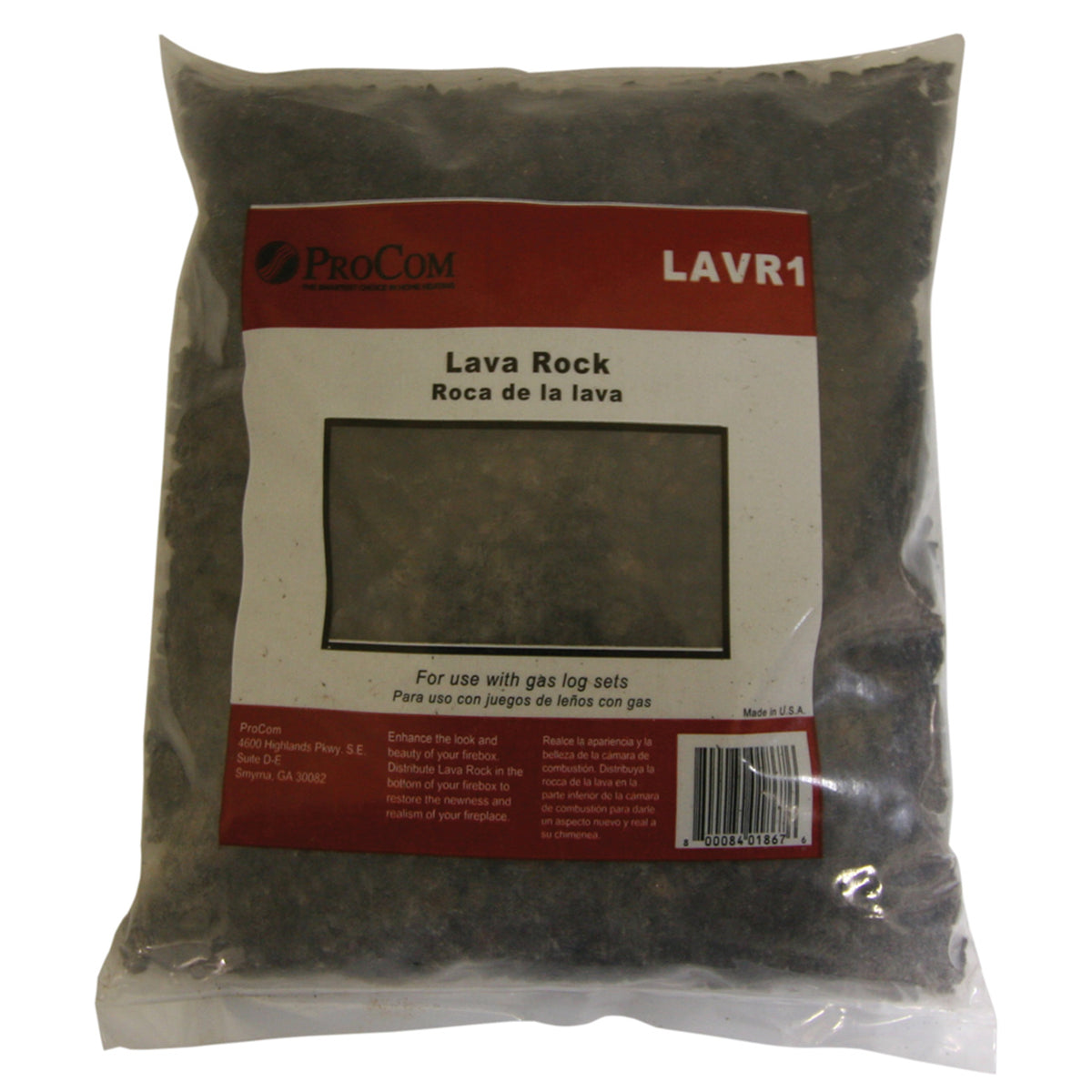 ProCom Decorative Lava Rock - Model# LAVR1 – Procom Heating